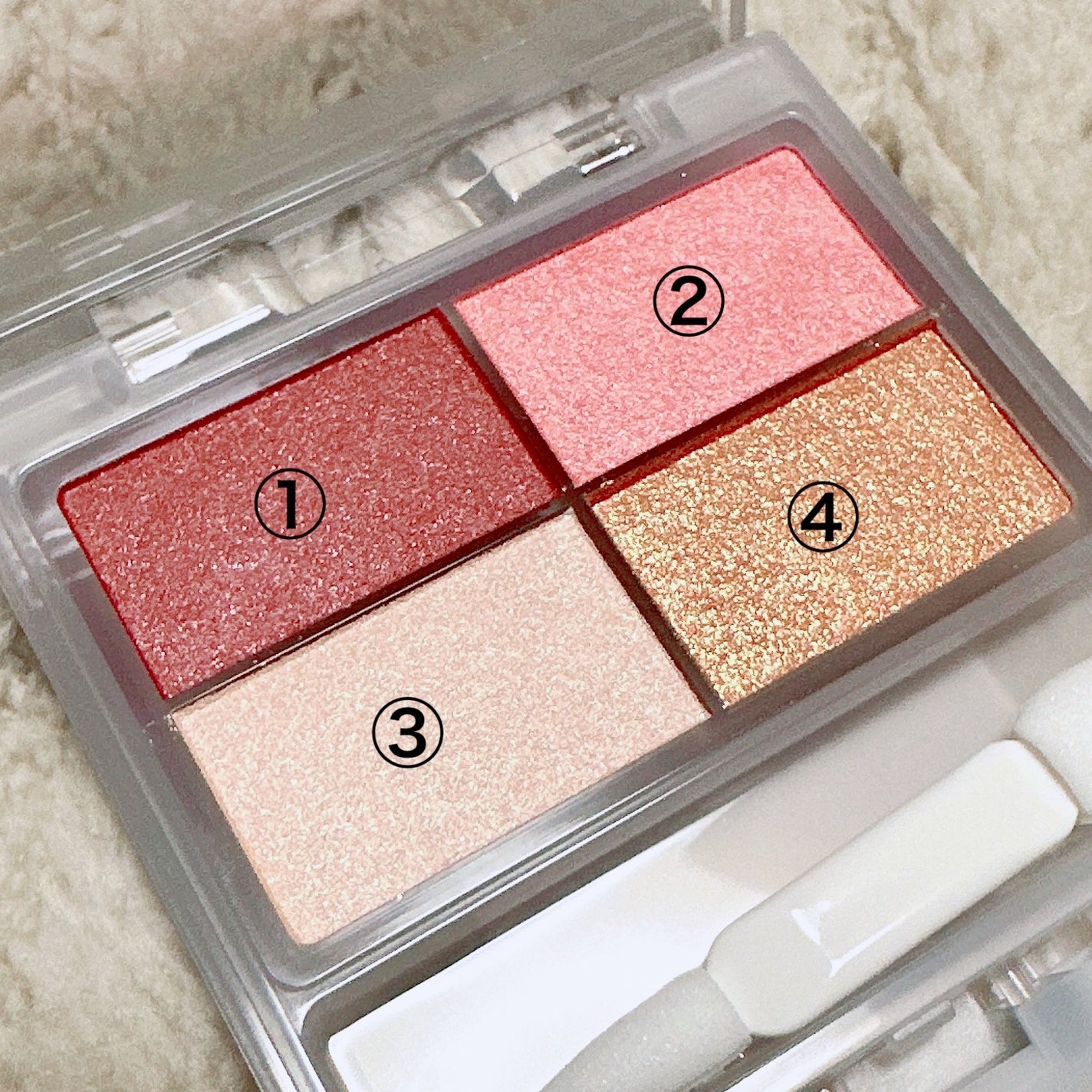 フェイスカラーパレット/チャコット・コスメティクス/アイシャドウパレットを使ったクチコミ(2枚目)