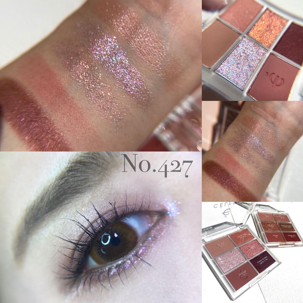 プロアイシャドウパレットセシル/CELEFIT/アイシャドウパレットを使ったクチコミ(5枚目)