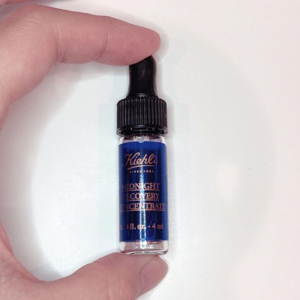 キールズ ミッドナイトボタニカル コンセントレート/Kiehl's/フェイスオイルを使ったクチコミ（1枚目）