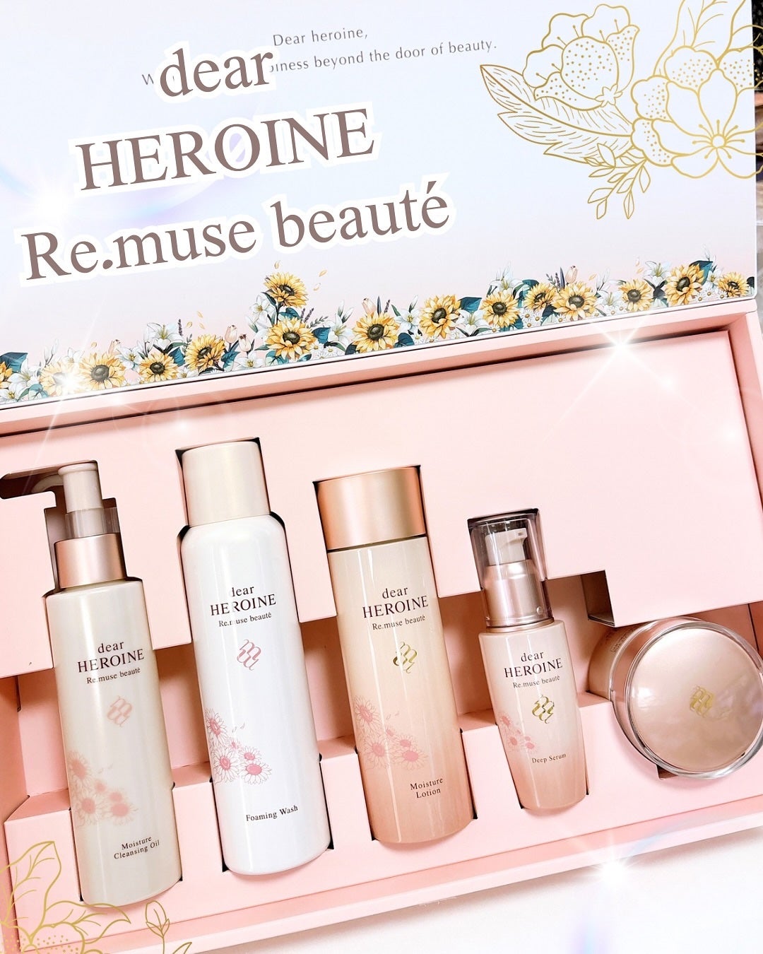 基礎化粧品セット/dear HEROINE/化粧水を使ったクチコミ(1枚目)