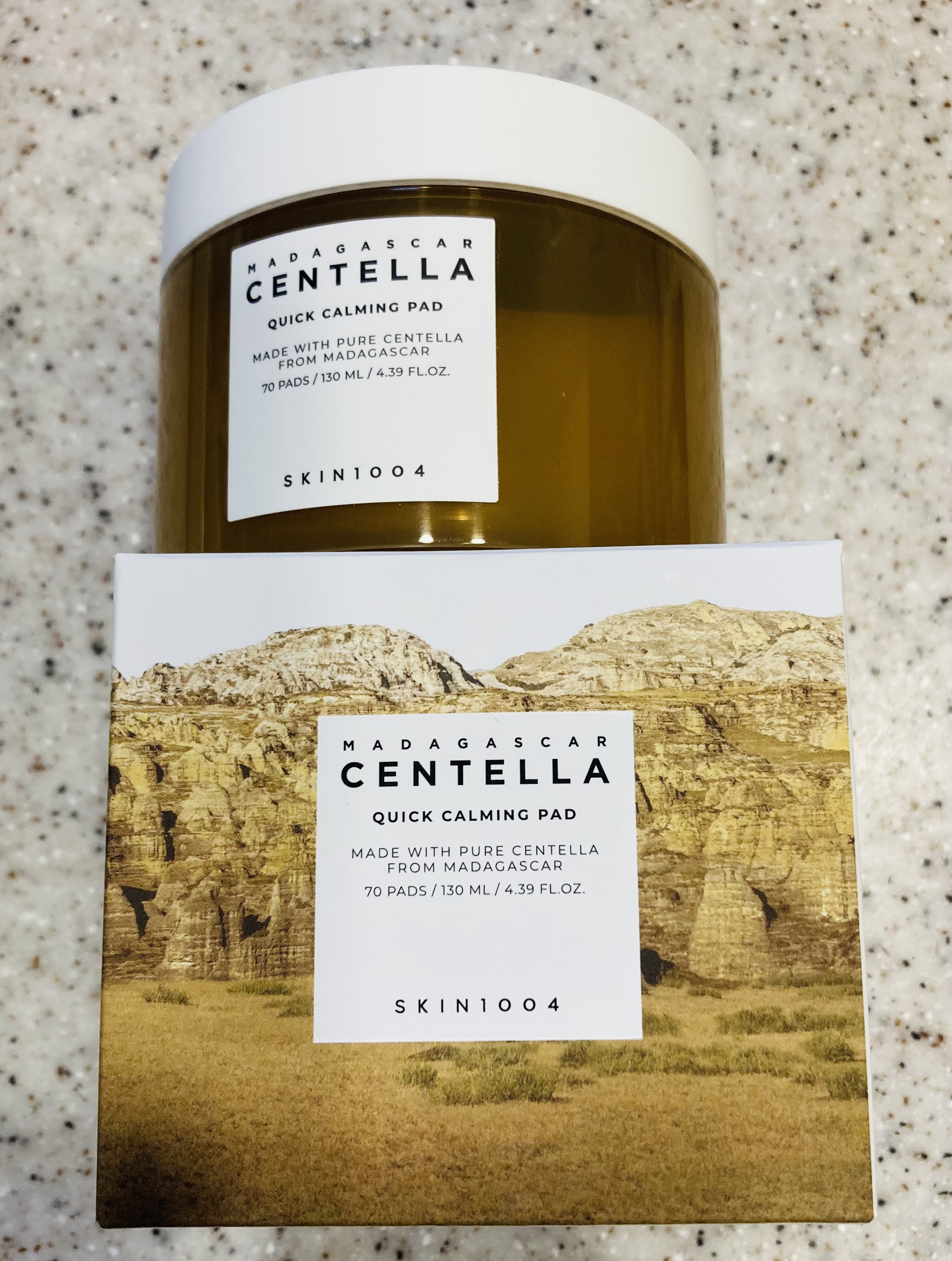 センテラ クイックカーミングパッド/SKIN1004/トナーパッドを使ったクチコミ（1枚目）