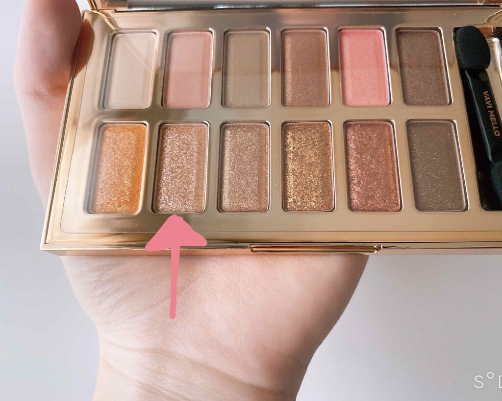 バレンタインボックス/VAVI MELLO/アイシャドウパレットを使ったクチコミ（2枚目）