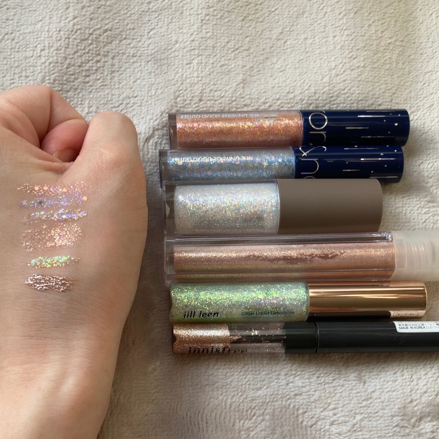 トゥインクル グリッター/innisfree/リキッドアイライナーを使ったクチコミ(3枚目)