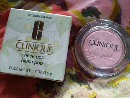 チーク ポップ/CLINIQUE/パウダーチークを使ったクチコミ(1枚目)