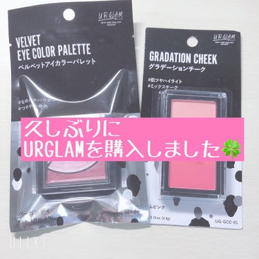 UR GLAM　BLOOMING EYE COLOR PALETTE/U R GLAM/アイシャドウパレットを使ったクチコミ（1枚目）