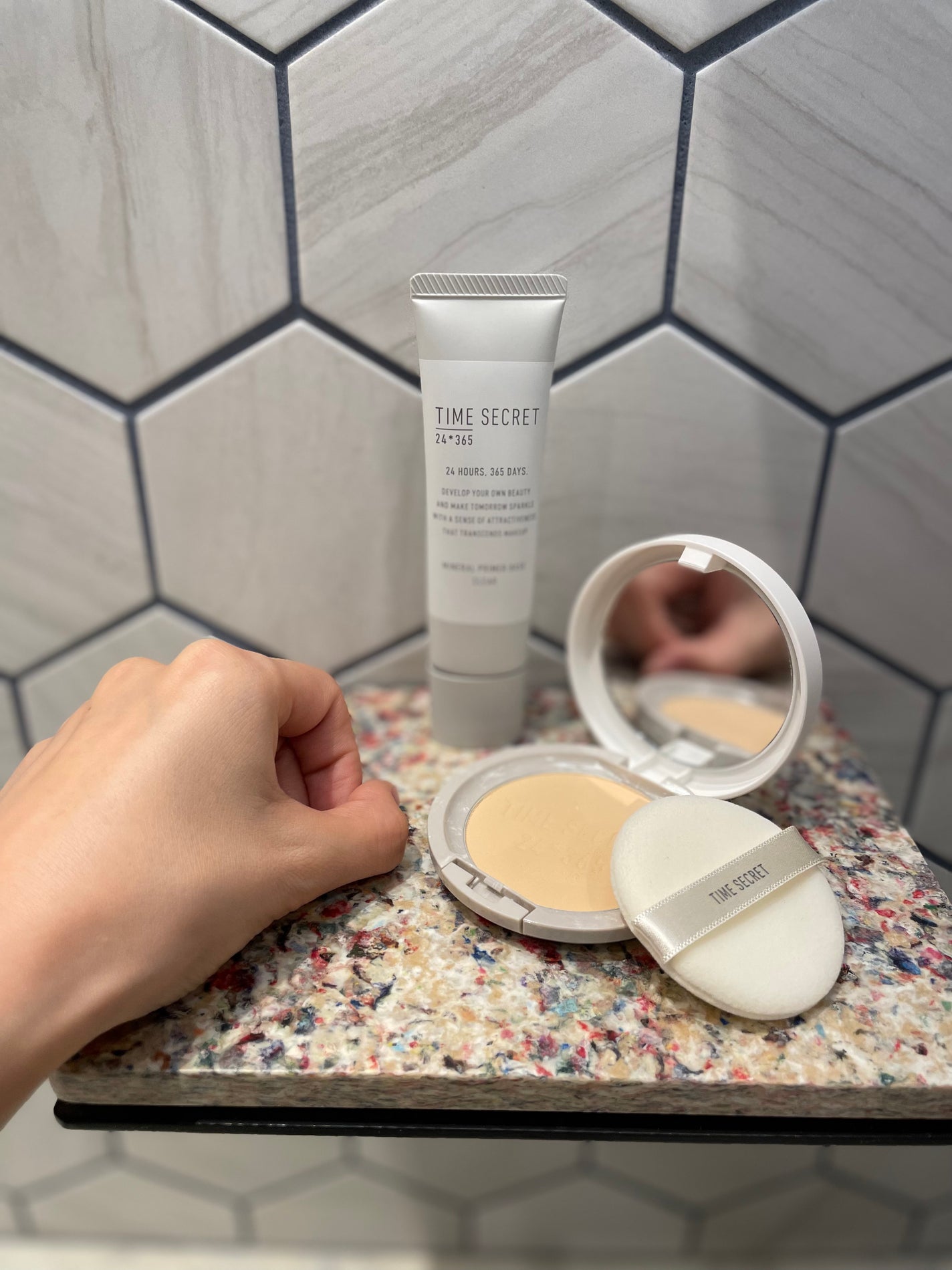 ミネラル 薬用プライマーベース/TIME SECRET/化粧下地を使ったクチコミ(10枚目)