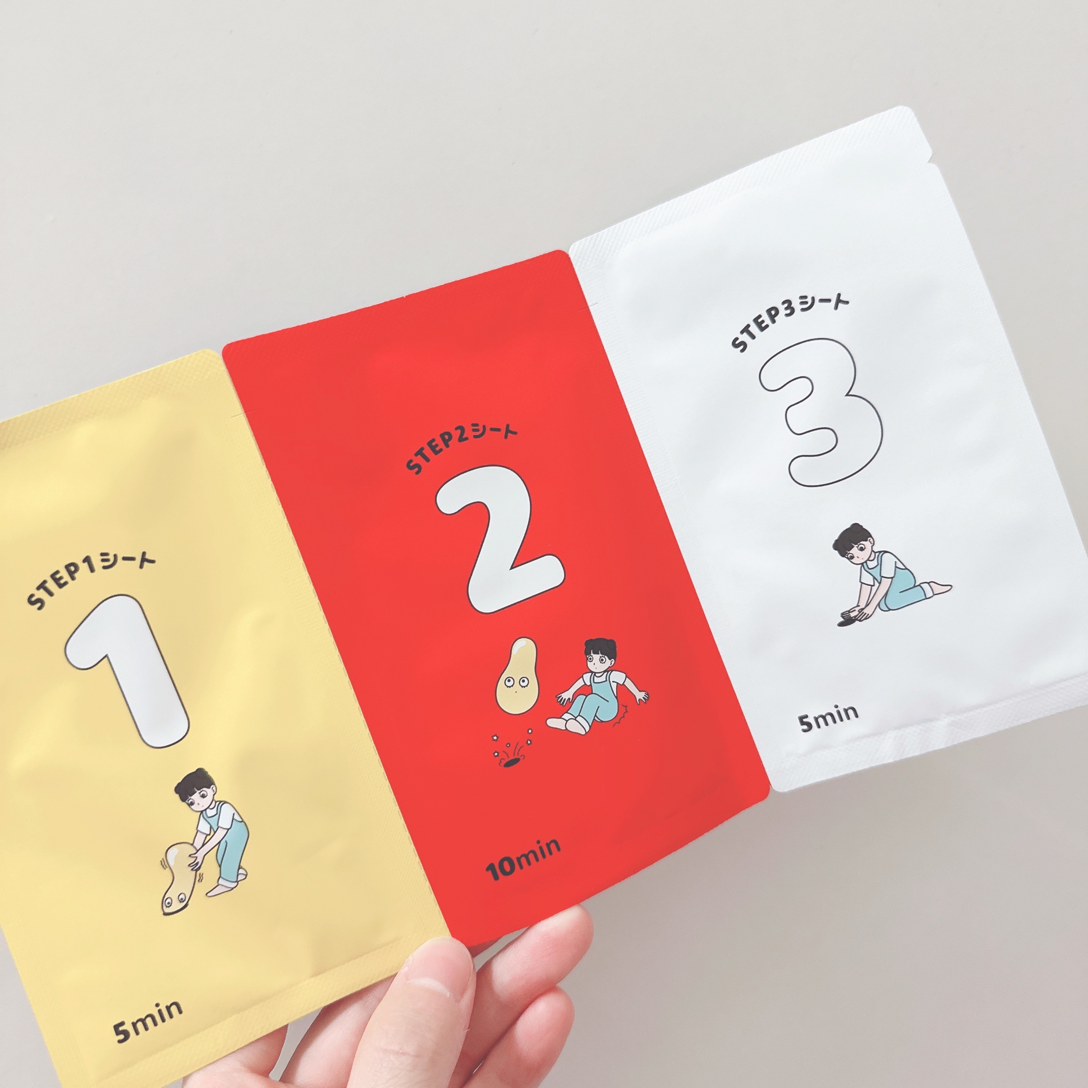 毛穴モップ (3STEP NOSE PACK)/YAMMY’S TOY/洗い流すパック・マスクを使ったクチコミ（2枚目）