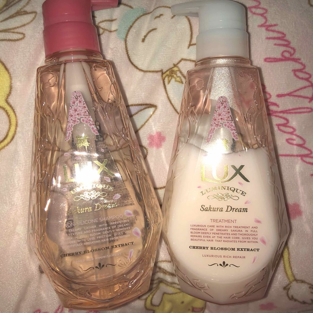 ルミニーク サクラドリーム/LUX/市販シャンプーを使ったクチコミ（2枚目）