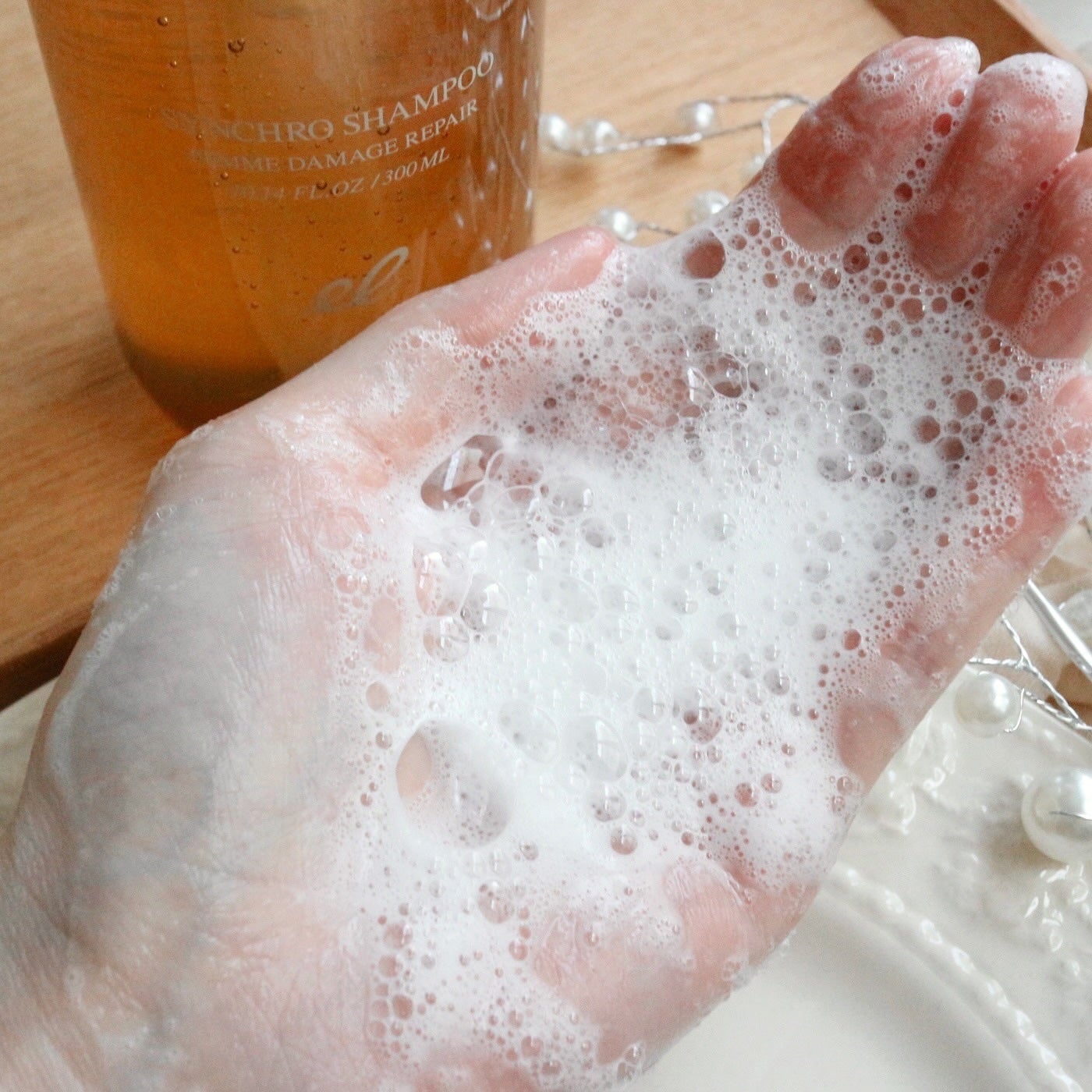 シンクロシャンプー ファム DAMAGE REPAIR/シンクロトリートメント DAMAGE REPAIR/ELECTRON/市販シャンプーを使ったクチコミ(4枚目)