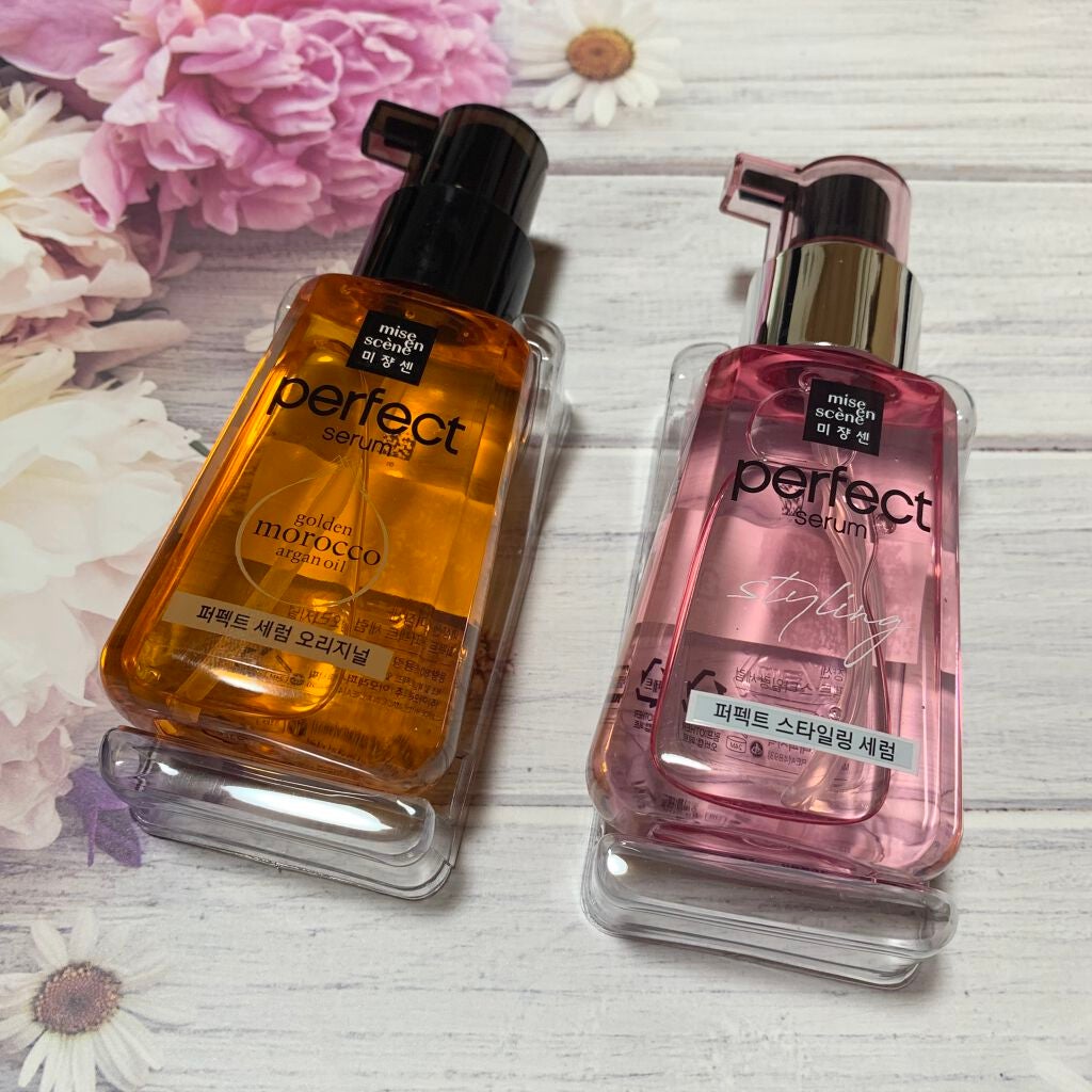 パーフェクト セラム オリジナル/miseenscene/ヘアオイルを使ったクチコミ(1枚目)