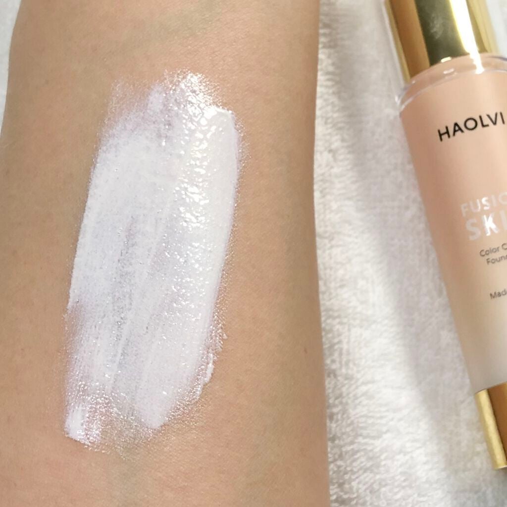 カラーチェンジファンデーション/HAOLVI/リキッドファンデーションを使ったクチコミ(4枚目)
