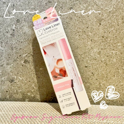 ラブ・ライナー シグネチャーフィットマスカラ MMC2<アイブロウ>/ラブ・ライナー/眉マスカラを使ったクチコミ(1枚目)
