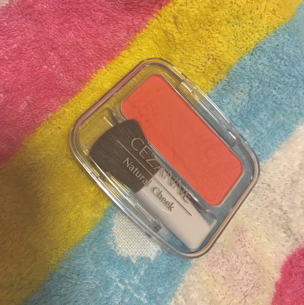 ナチュラル チークN/CEZANNE/パウダーチークを使ったクチコミ（1枚目）