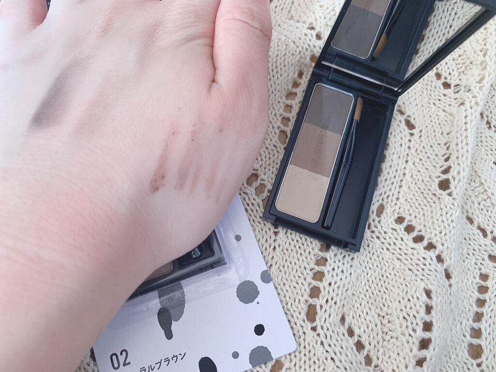 UR GLAM　EYEBROW POWDER/U R GLAM/パウダーアイブロウを使ったクチコミ（3枚目）