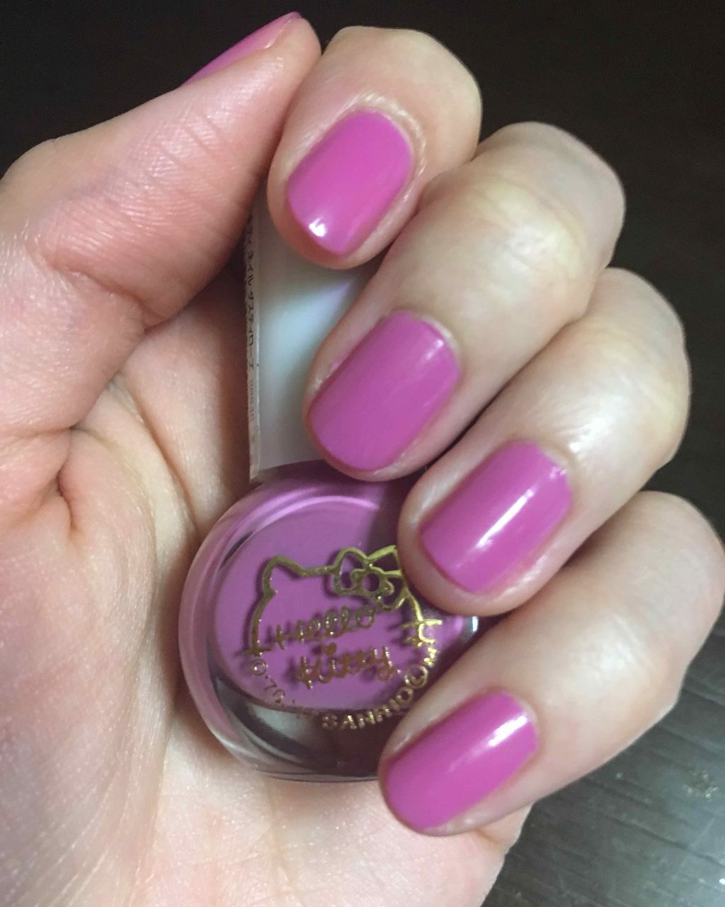 サンリオネイル/DAISO/マニキュアを使ったクチコミ(2枚目)