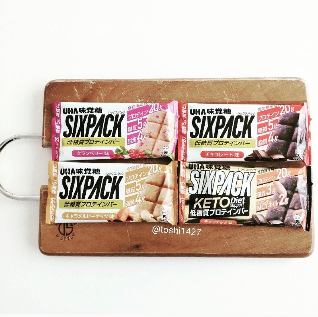 SIXPACK プロテインバー/UHA味覚糖/プロテインバーを使ったクチコミ(2枚目)