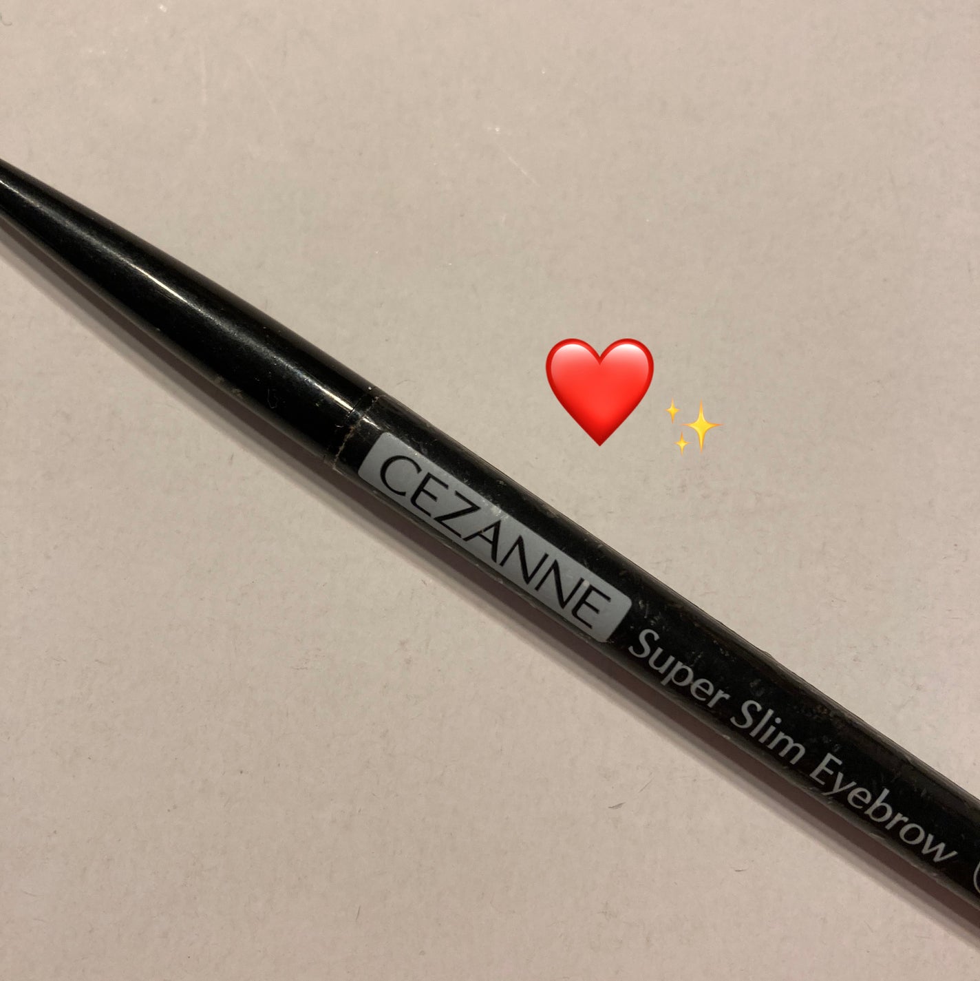 超細芯アイブロウ/CEZANNE/アイブロウペンシルを使ったクチコミ(1枚目)