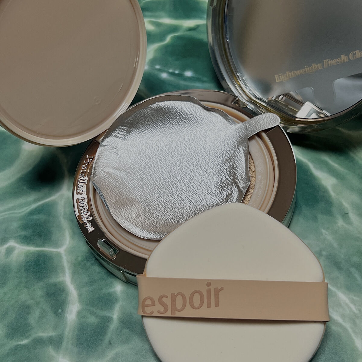 プロテーラービーグロウクッション ニュークラス/espoir/クッションファンデーションを使ったクチコミ（2枚目）