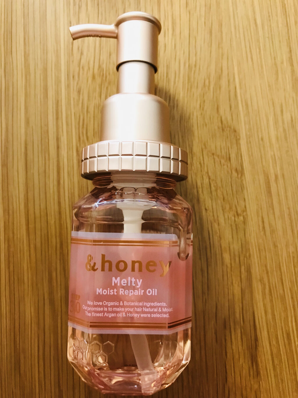 &honey メルティ モイストリペア ヘアオイル 3.0/&honey/ヘアオイルを使ったクチコミ（1枚目）