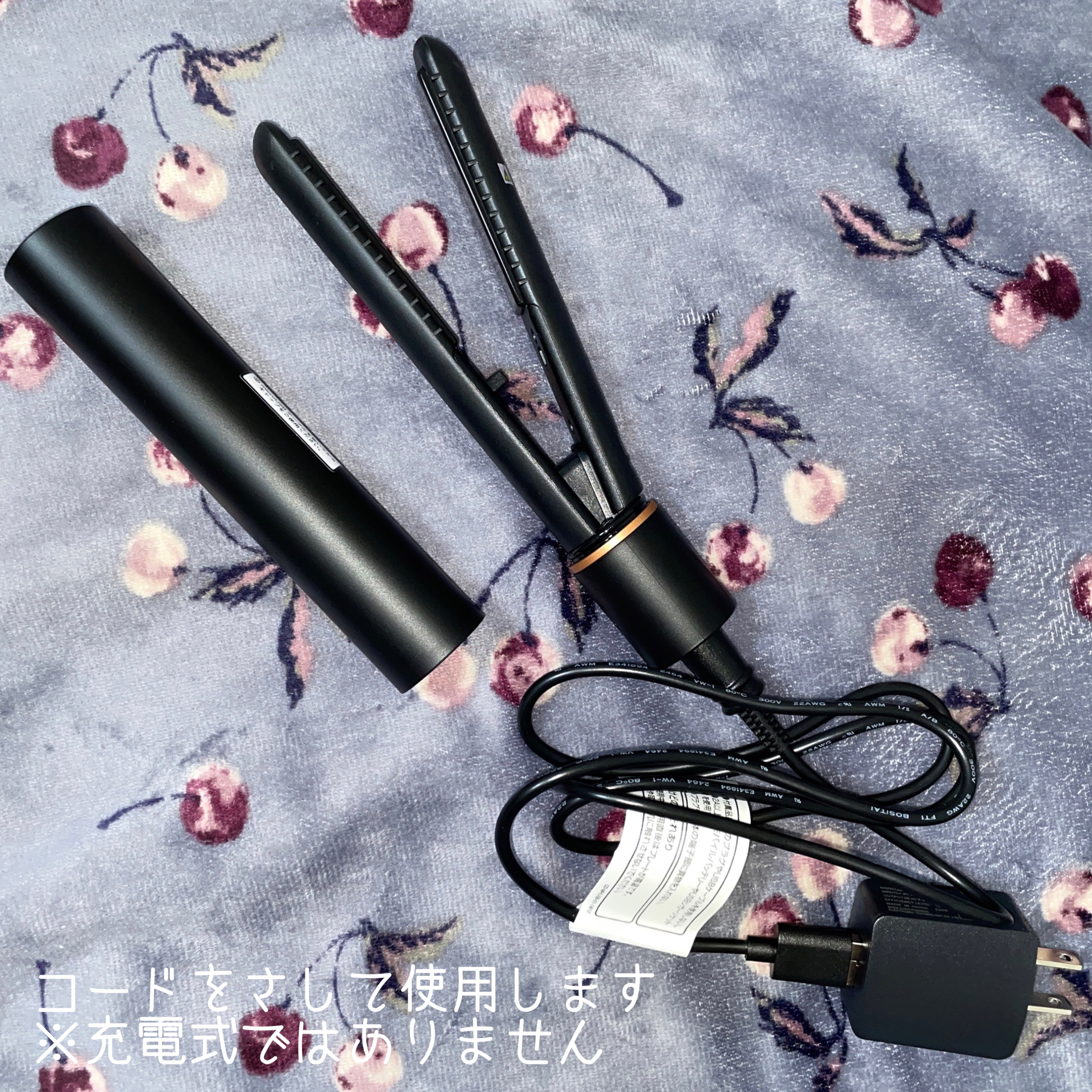 スタイリッシュ モバイルヘアアイロン(MHS-1342) ブラック/mod's hair/ストレートアイロンを使ったクチコミ（3枚目）