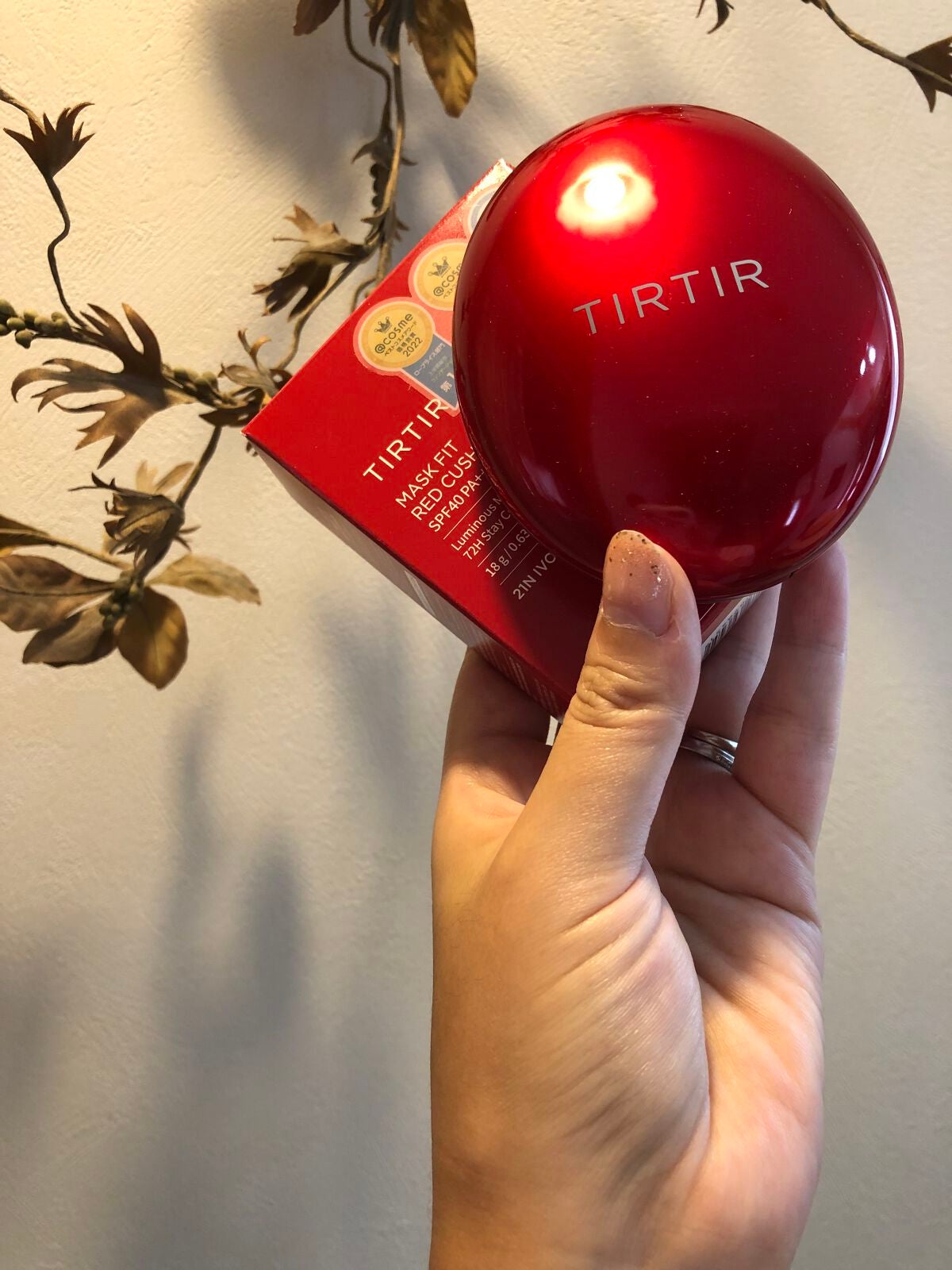 マスク フィット レッド クッション/TIRTIR(ティルティル)/クッションファンデーションを使ったクチコミ(1枚目)