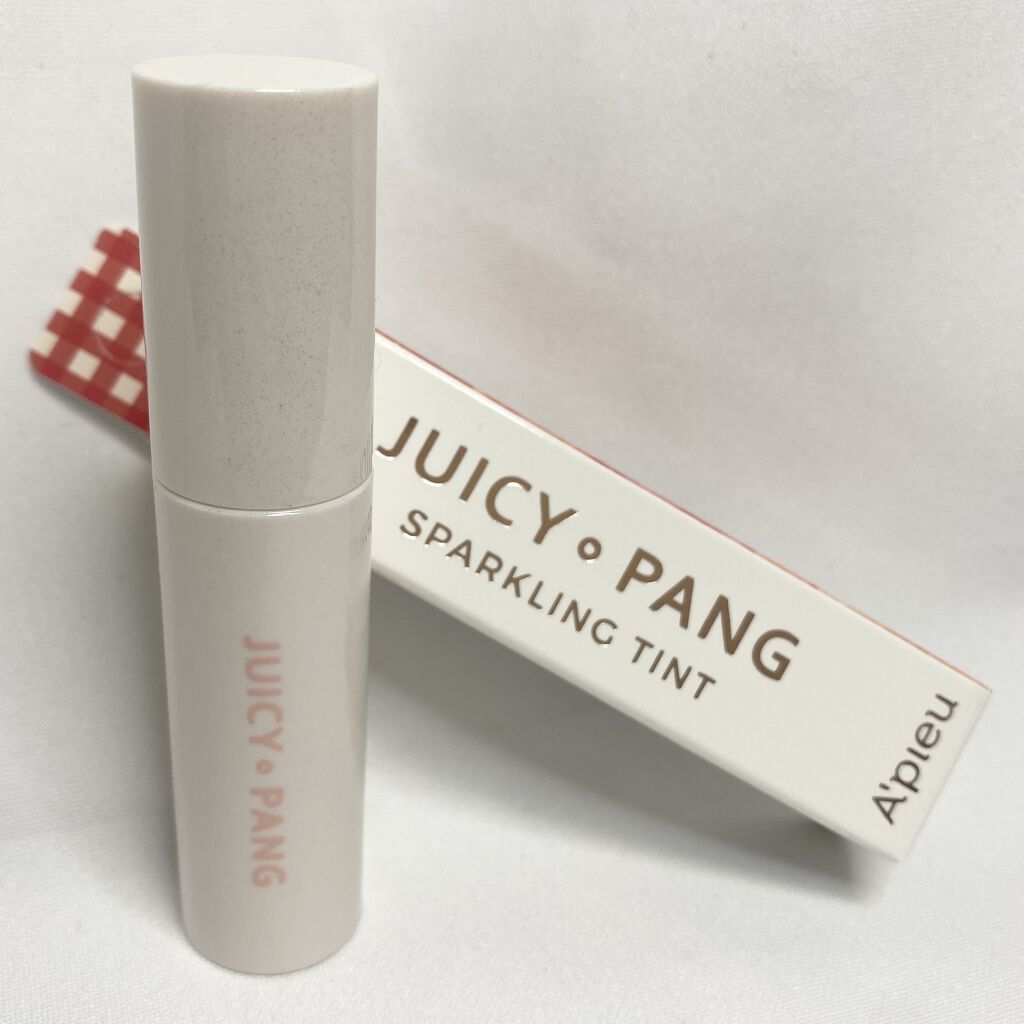 アピュー ジューシーパン スパークリングティント/A’pieu/口紅を使ったクチコミ（2枚目）
