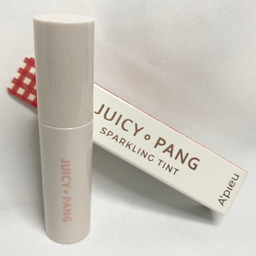 アピュー ジューシーパン スパークリングティント/A’pieu/口紅を使ったクチコミ(2枚目)