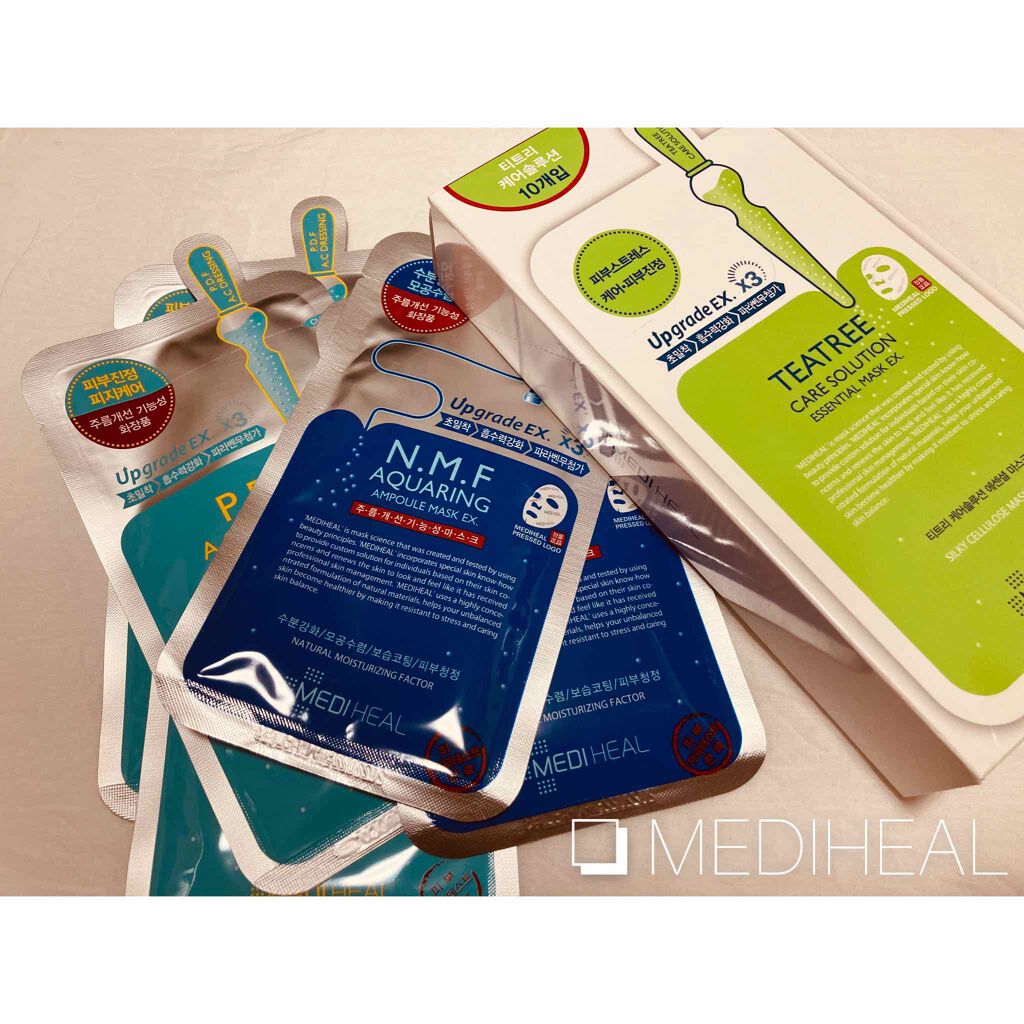 ティーツリーケアソリューション アンプルマスクJEX/MEDIHEAL/シートマスク・パックを使ったクチコミ（1枚目）