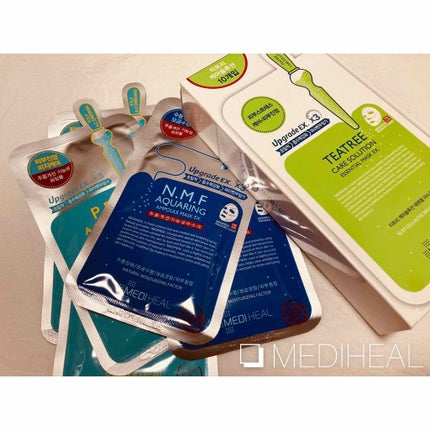 ティーツリーケアソリューション アンプルマスクJEX/MEDIHEAL/シートマスク・パックを使ったクチコミ(1枚目)