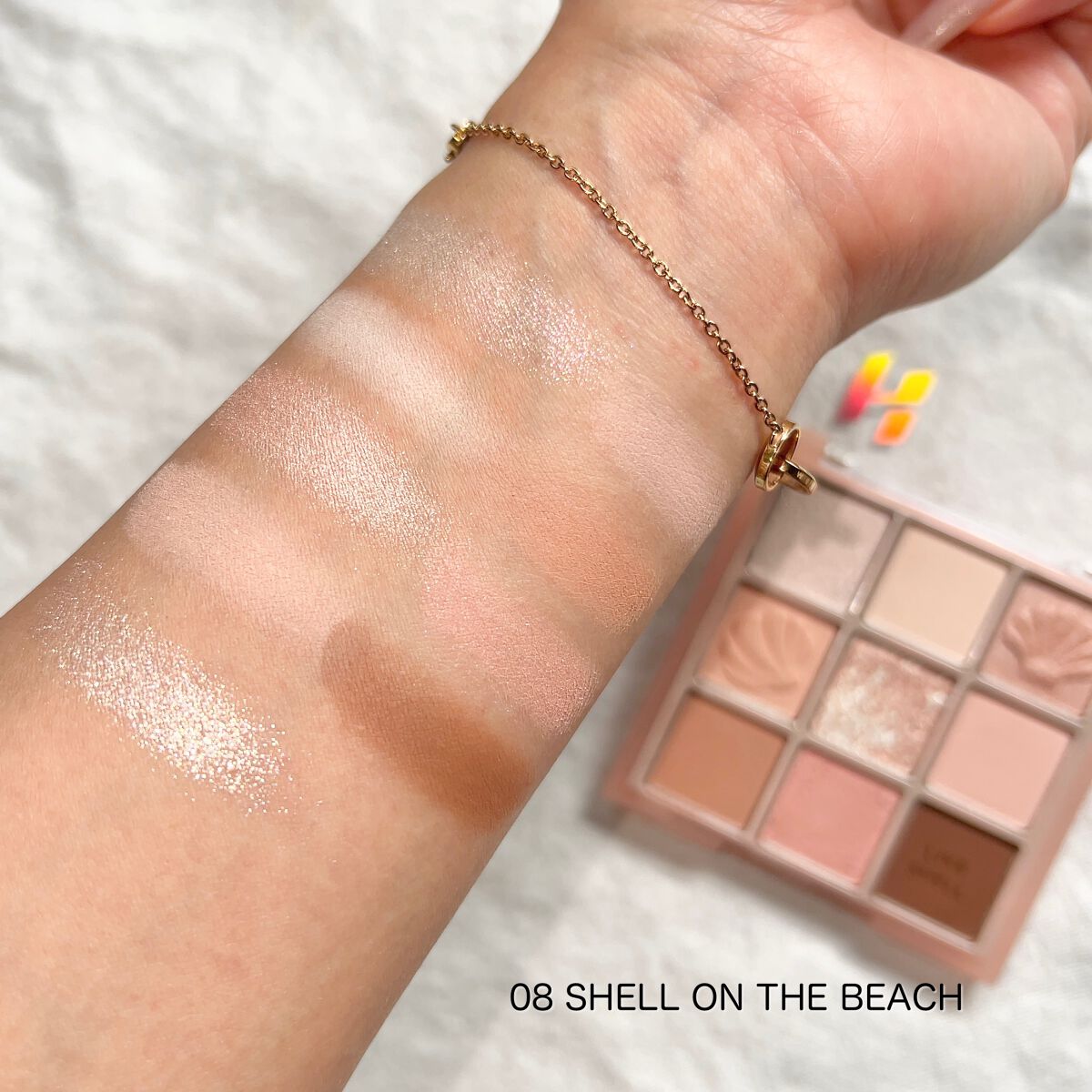 マイフェイブムードアイパレット 9カラー/HOLIKA HOLIKA/アイシャドウパレットを使ったクチコミ(4枚目)