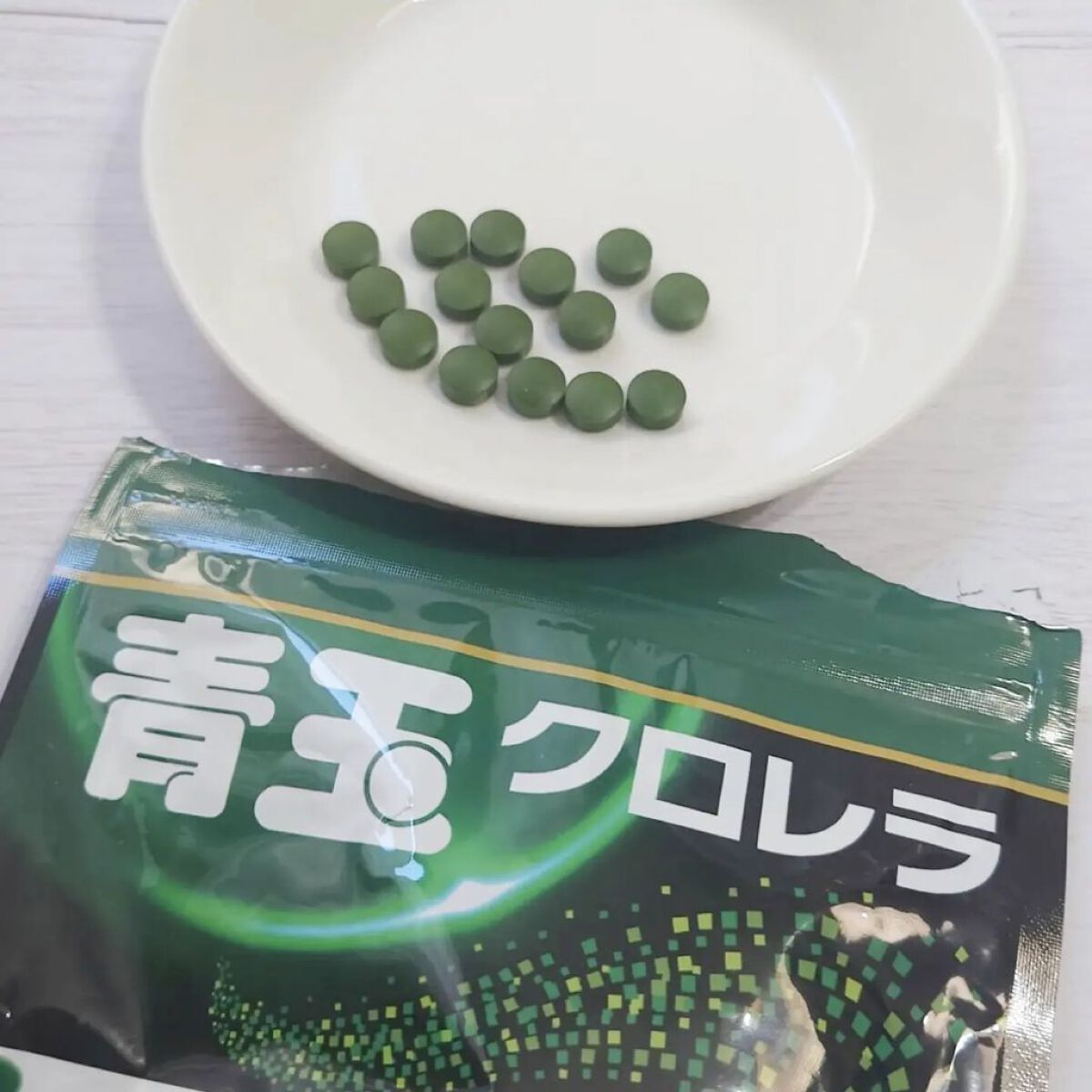 青玉クロレラ/青玉クロレラ/健康サプリメントを使ったクチコミ（2枚目）