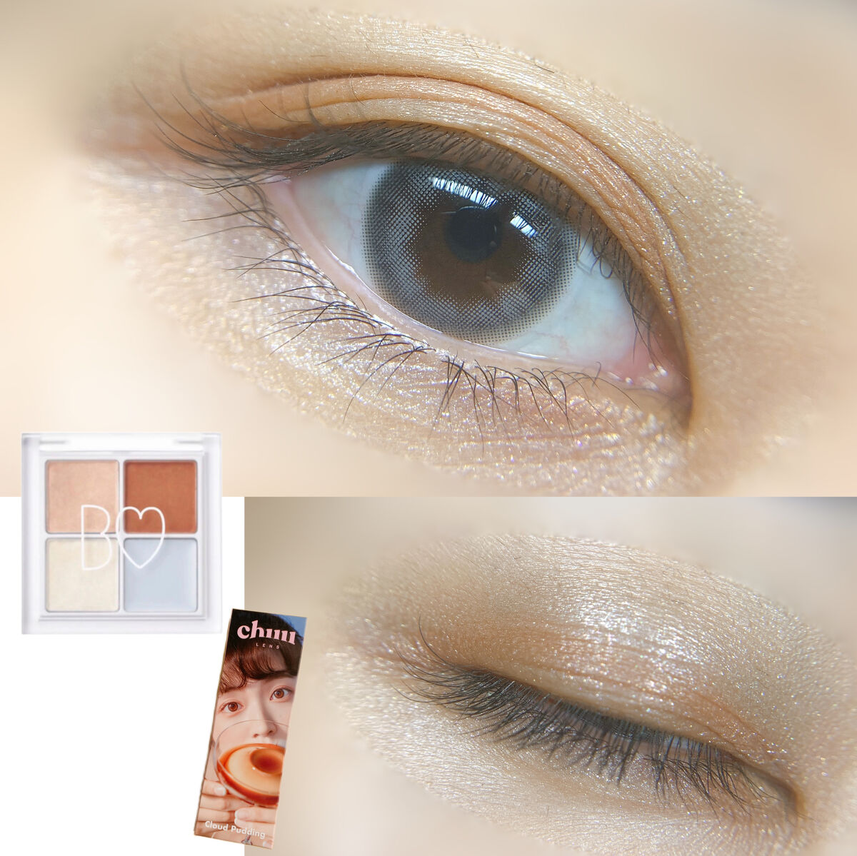 THE アイパレR/b idol/アイシャドウパレットを使ったクチコミ（1枚目）