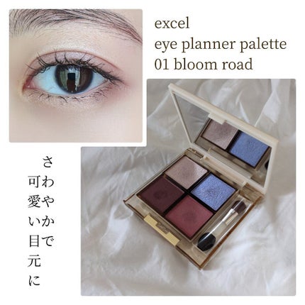 アイプランナーパレット/excel/アイシャドウパレットを使ったクチコミ(1枚目)