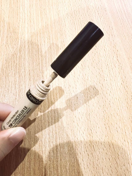 カバーパーフェクション チップコンシーラー/the SAEM/リキッドコンシーラーを使ったクチコミ(2枚目)