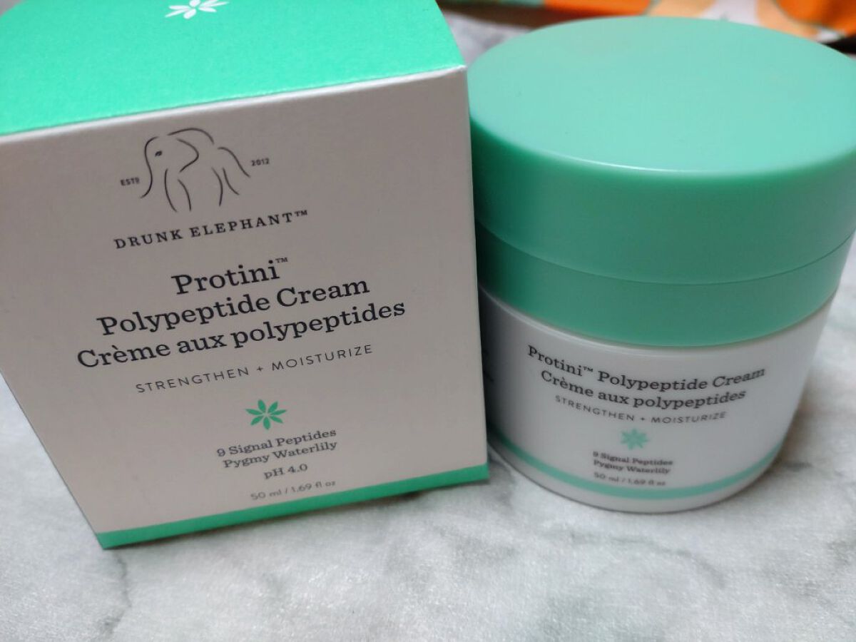 プロティニ ポリペプチド クリーム/Drunk Elephant/フェイスクリームを使ったクチコミ（1枚目）