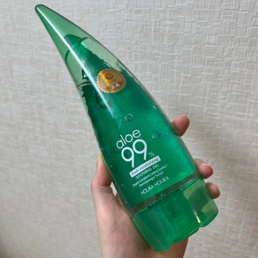 アロエ99％ スージングジェル 250ml（微香性）/HOLIKA HOLIKA/ボディローションを使ったクチコミ（1枚目）