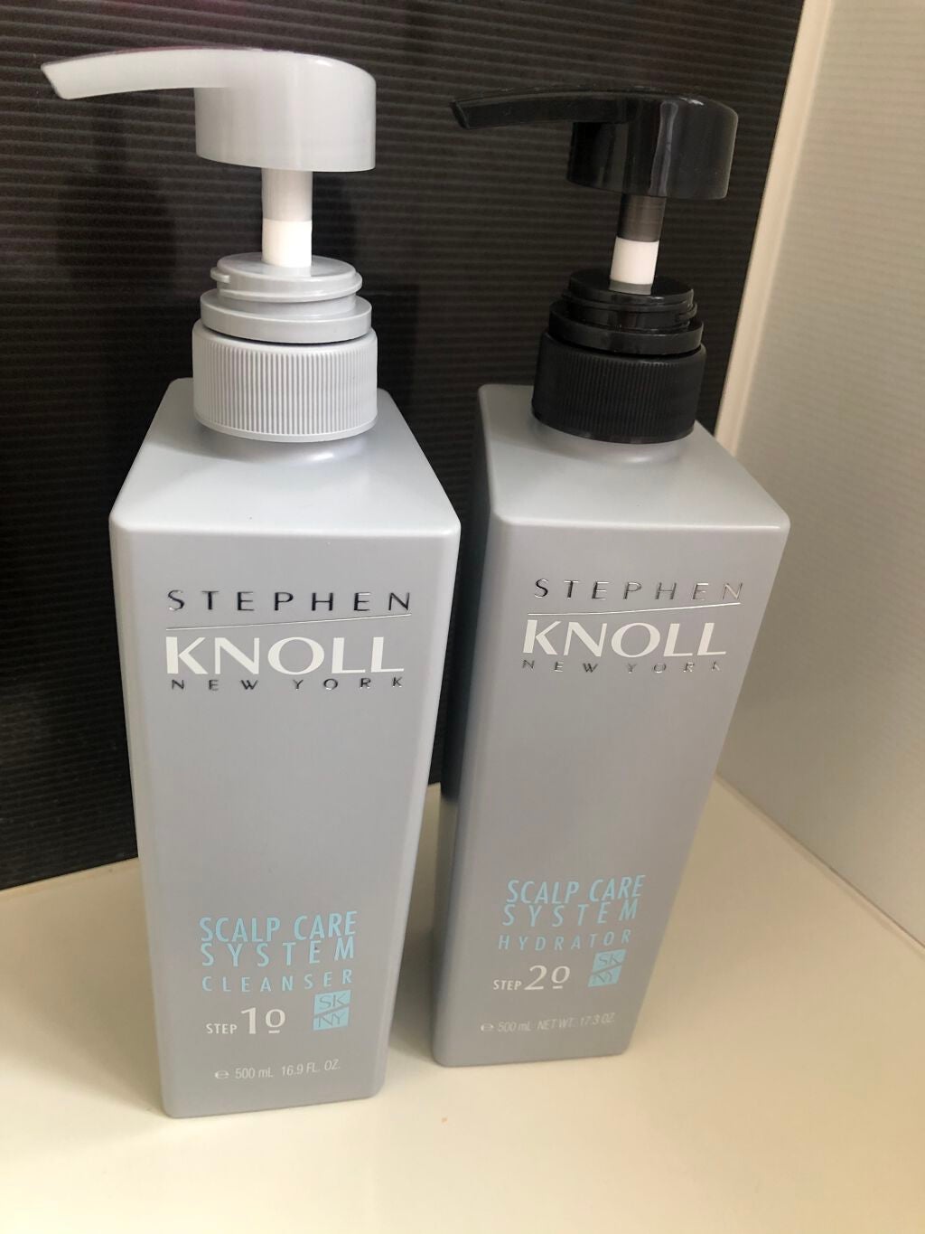 スカルプケアシステム クレンザー/ハイドレーター/スティーブンノル ニューヨーク/市販シャンプーを使ったクチコミ(5枚目)