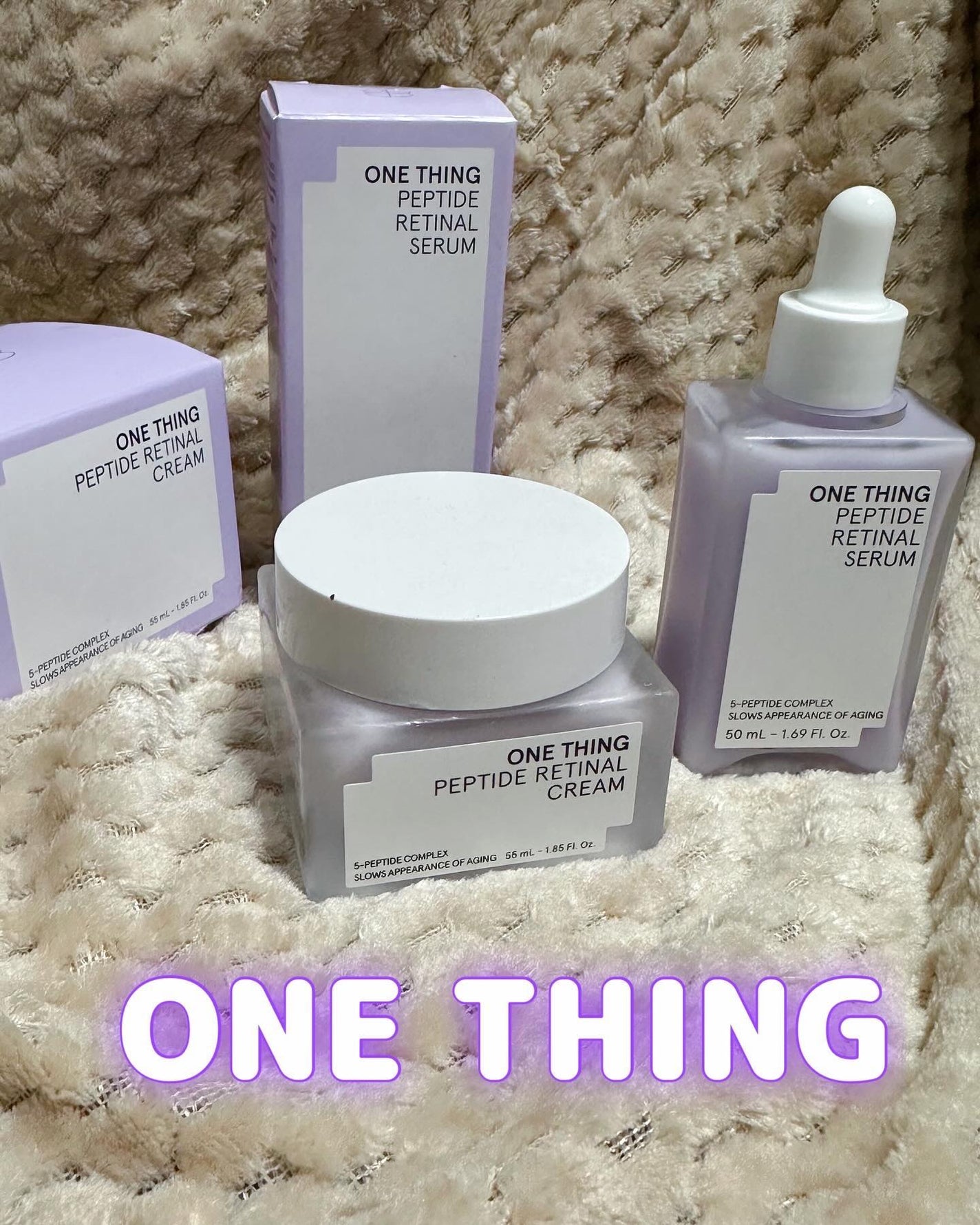 ペプチドレチナールセラム/ONE THING/美容液を使ったクチコミ(1枚目)