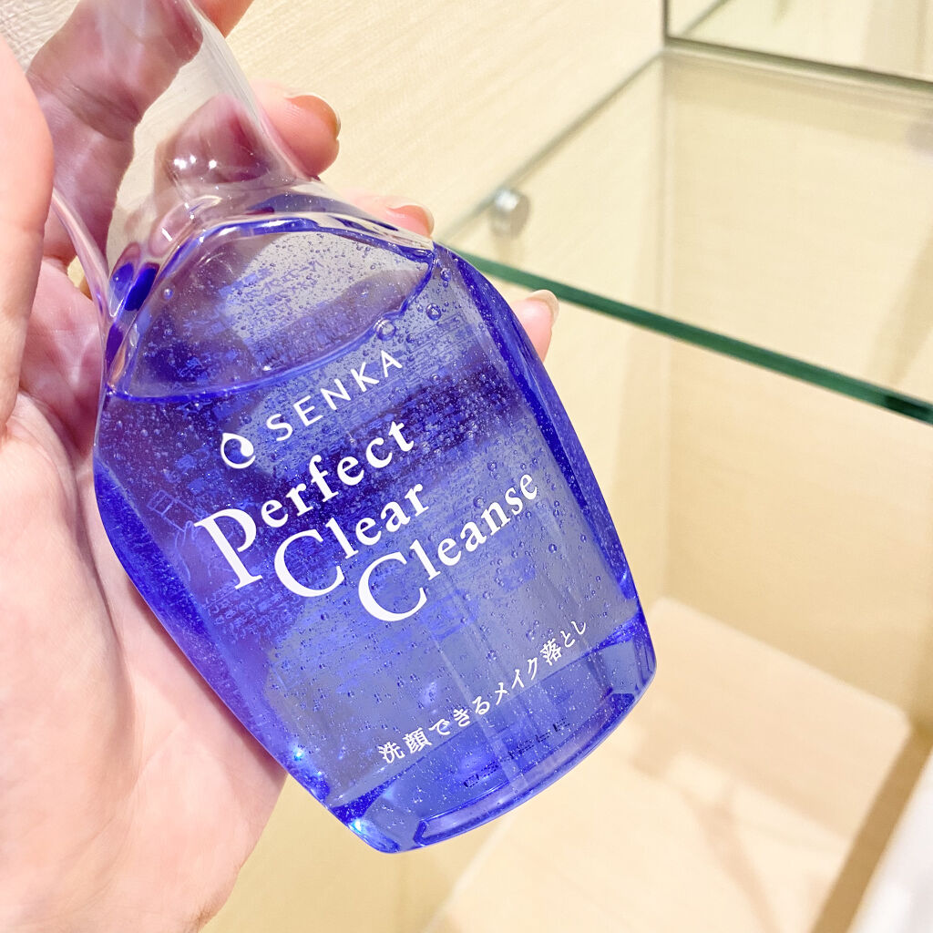 洗顔専科　パーフェクトクリアクレンズ/SENKA（専科）/クレンジングジェルを使ったクチコミ（2枚目）
