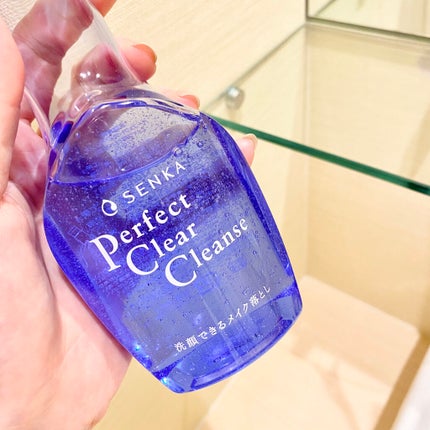 洗顔専科 パーフェクトクリアクレンズ/SENKA(専科)/クレンジングジェルを使ったクチコミ(2枚目)