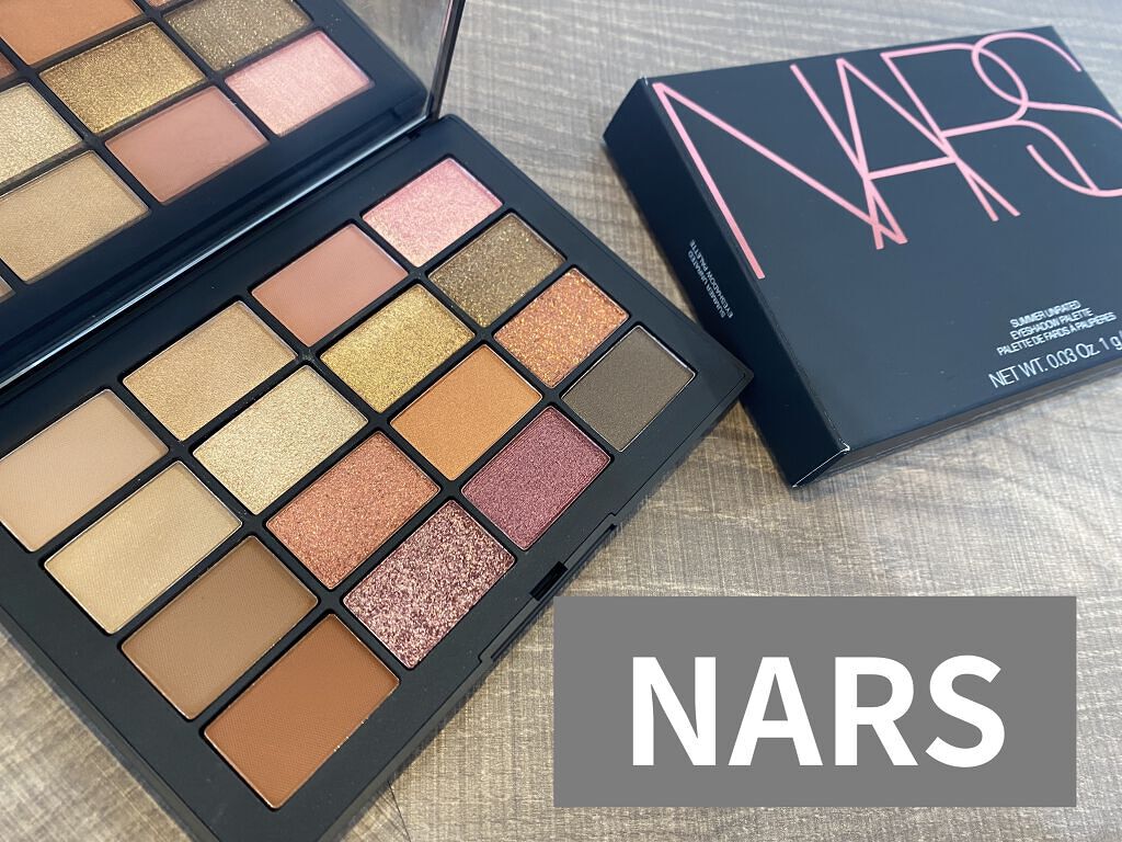 サマーアンレイテッド アイシャドーパレット/NARS/アイシャドウパレットを使ったクチコミ（1枚目）