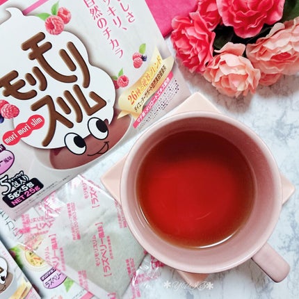 モリモリスリム ラズベリー風味/ハーブ健康本舗/健康サプリメントを使ったクチコミ(1枚目)