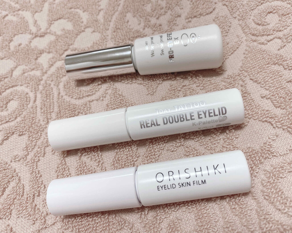 リアルダブルアイリッド/K-パレット/二重まぶた用アイテムを使ったクチコミ（1枚目）