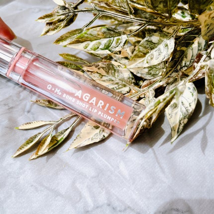 キューミ―ボムショットリッププランパー/AGARISM/リッププランパーを使ったクチコミ(4枚目)