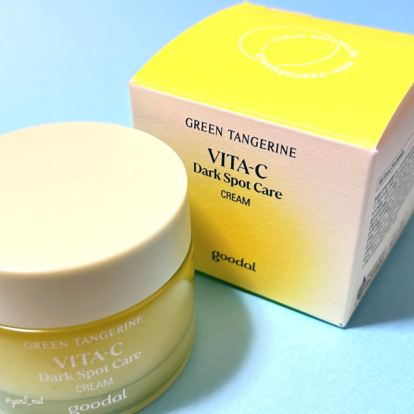 グリーンタンジェリンビタCダークスポットケアクリーム/goodal/フェイスクリームを使ったクチコミ(6枚目)