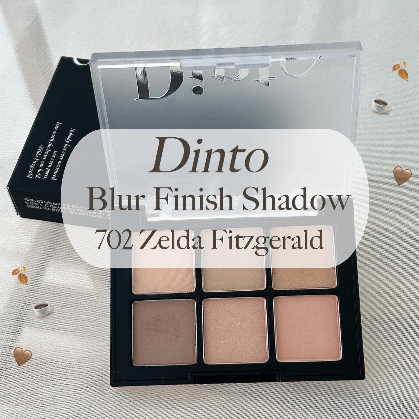 ブラーフィニシュシャドウパレット/Dinto/アイシャドウパレットを使ったクチコミ(3枚目)