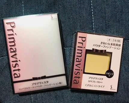 くずれにくい きれいな素肌質感パウダーファンデーション/プリマヴィスタ/パウダーファンデーションを使ったクチコミ(1枚目)