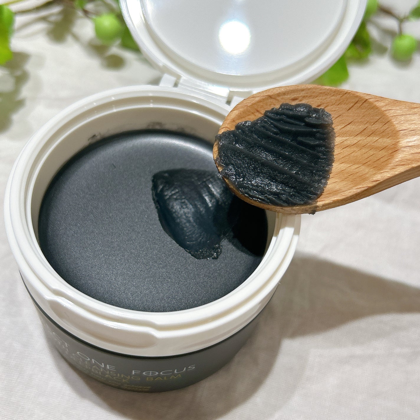 パーフェクトワンフォーカス スムースクレンジングバーム ディープブラック/PERFECT ONE FOCUS/クレンジングバームを使ったクチコミ(3枚目)