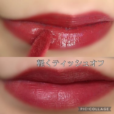 かぽ on LIPS 「マスクにつきにくいピンクラメが輝くブリックレッド💄CHANEL..」（3枚目）