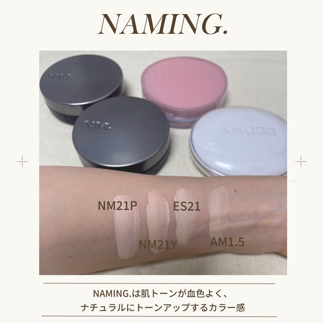 ネーミング フラッフィーパウダーブラッシュ/NAMING./パウダーチークを使ったクチコミ(4枚目)